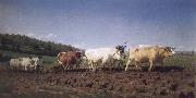 Rosa Bonheur Ploughing in the Nivenais oil painting picture wholesale